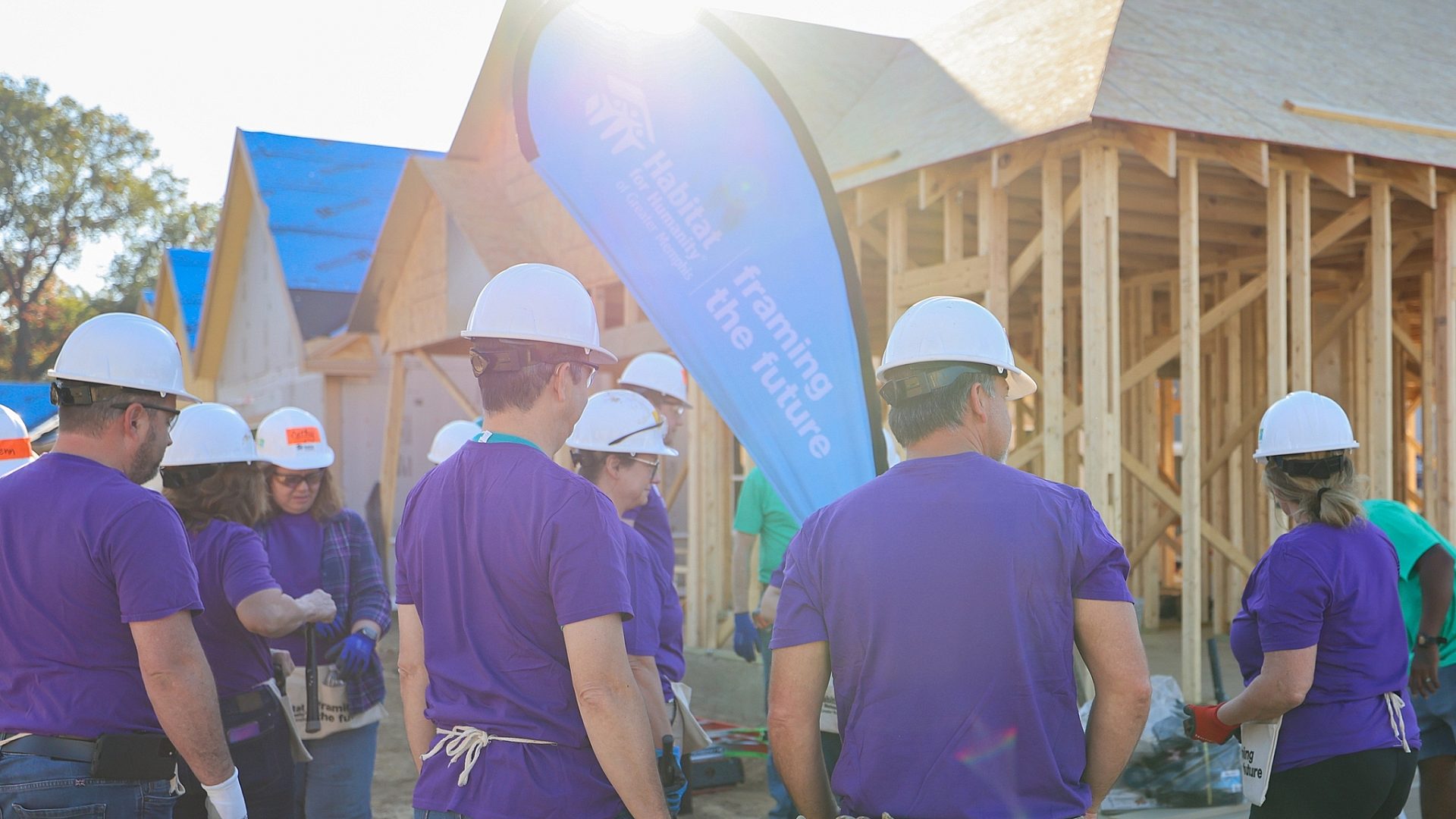 Fed Ex volunteer group